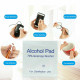 100 Pcs Alcohol Wet Wipe Disposable Prep Swap Pad Antiseptic Skin Cleaning